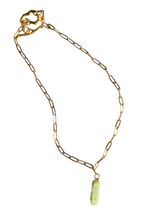 Load image into Gallery viewer, single charm chain necklace
